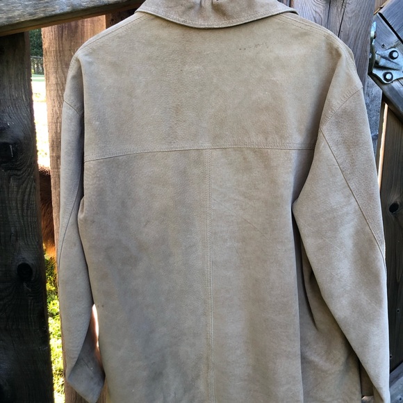 Size Large Hechter Jeans Suede Jacket in GUC. - Picture 4 of 8